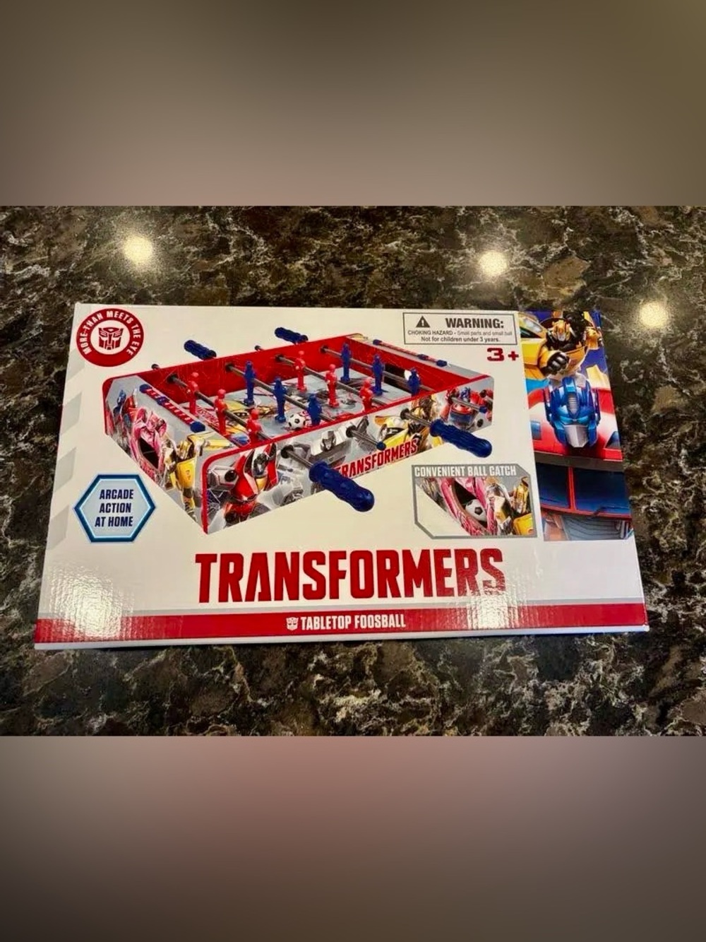 Transformers Tabletop Foosball wood table